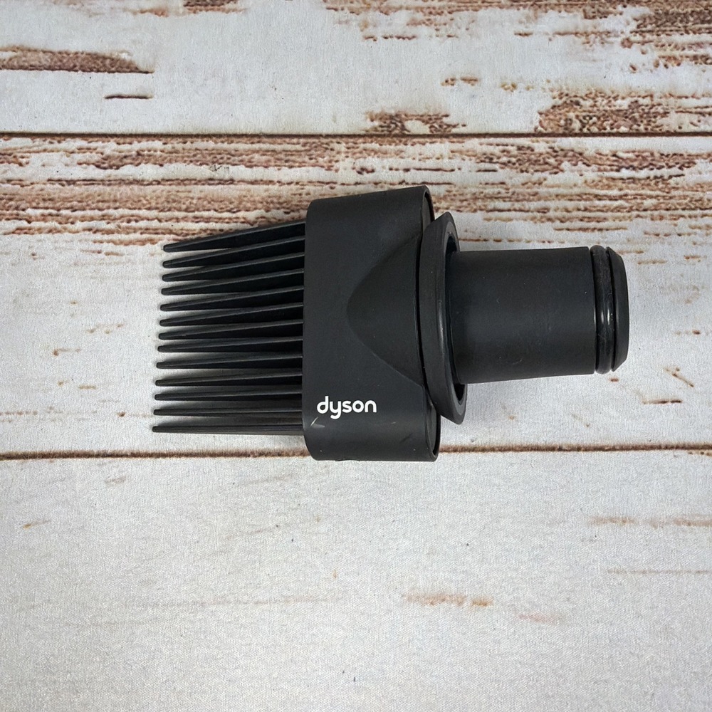 OEM Dyson Supersonic Hair Dryer Wide Tooth Comb Attachment Nozzle Iron Grey